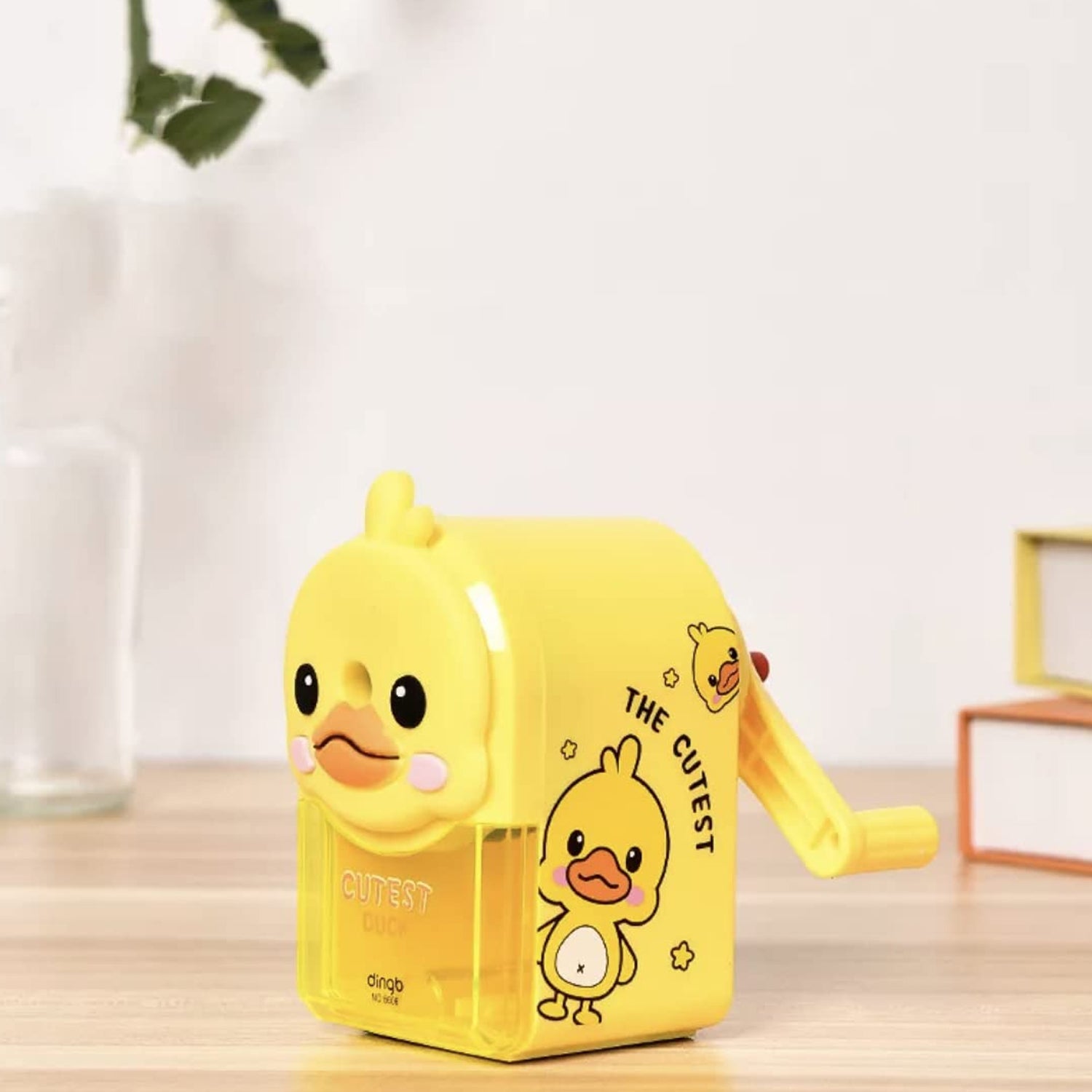Plastic Cutest Duck Pencil Sharpener (1 Pc) Plastic Cutest Duck Pencil Sharpener (1 Pc)